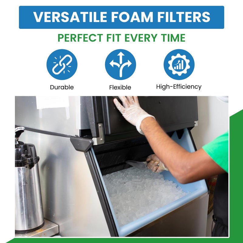 Filter Everything RV AC Foam Filter Replacement Compatible with Coleman 67983751 â€“ 16-1/8â€ x 16-1/8â€ x 1/4â€ â€“ Foam Air Conditioner Filter â€“ 1 Pack - Image 2